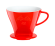 Melitta® Porcelanowy filtr do kawy 102® czerwony