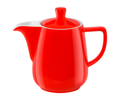 Melitta® Porcelanowy dzbanek do kawy 0,6l czerwony
