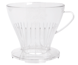 Coffee filter transparent