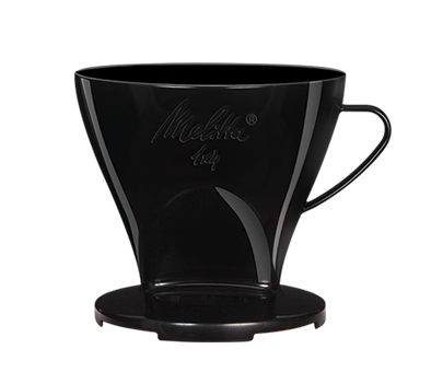 Melitta® Plastikowy filtr do kawy 1x4® czarny