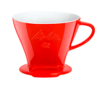 Melitta® Porcelanowy filtr do kawy 102® czerwony